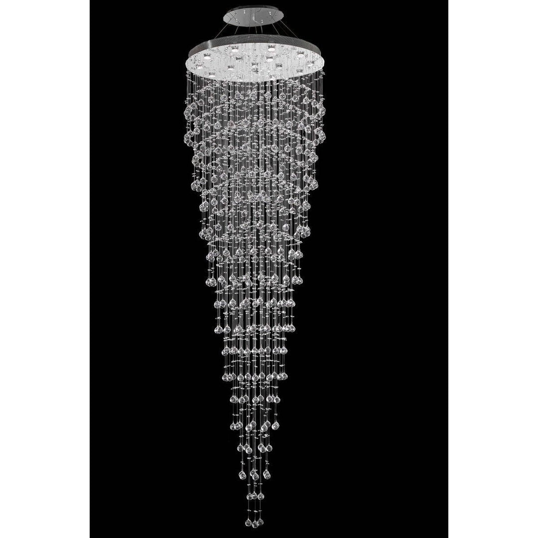 Elegant Galaxy V2006G36C/RC Chandelier Light - Chrome