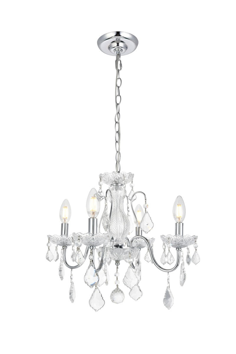 Elegant St. Francis V2015D17C/RC Chandelier Light - Chrome