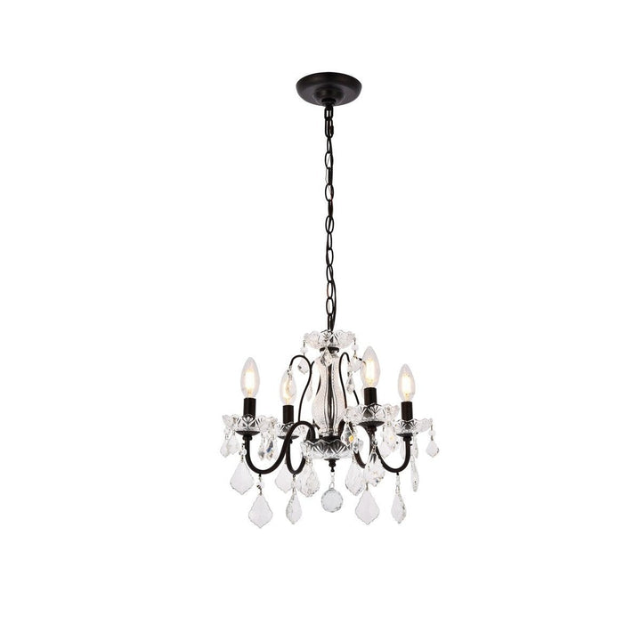 Elegant St. Francis V2015D17DB/RC Chandelier Light - Dark Bronze