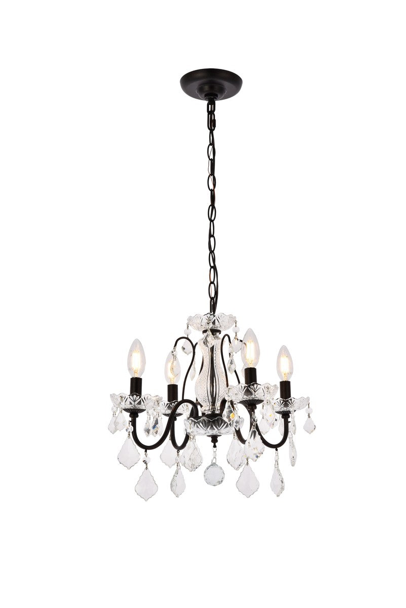 Elegant St. Francis V2015D17DB/RC Chandelier Light - Dark Bronze