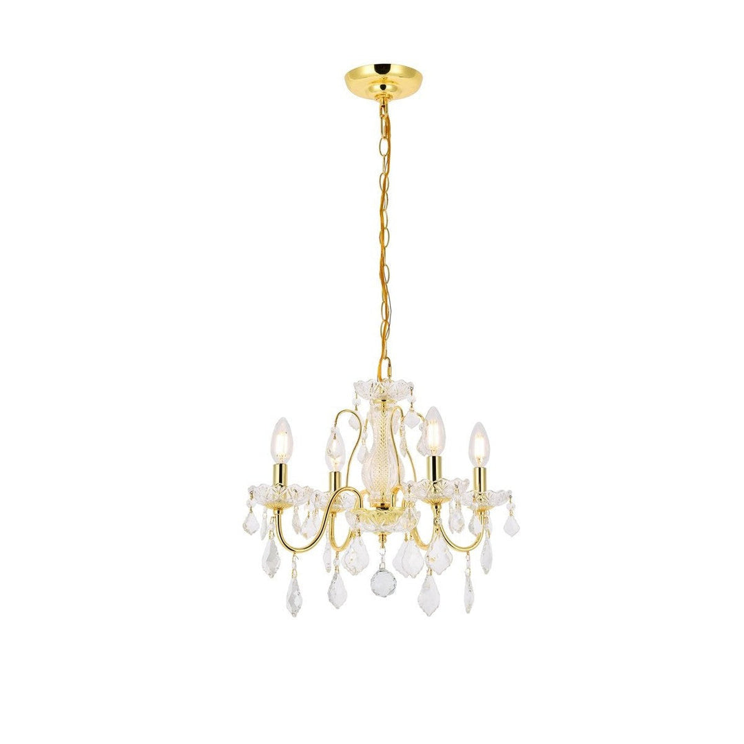 Elegant St. Francis V2015D17G/RC Chandelier Light - Gold