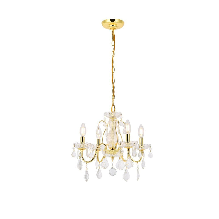 Elegant St. Francis V2015D17G/RC Chandelier Light - Gold