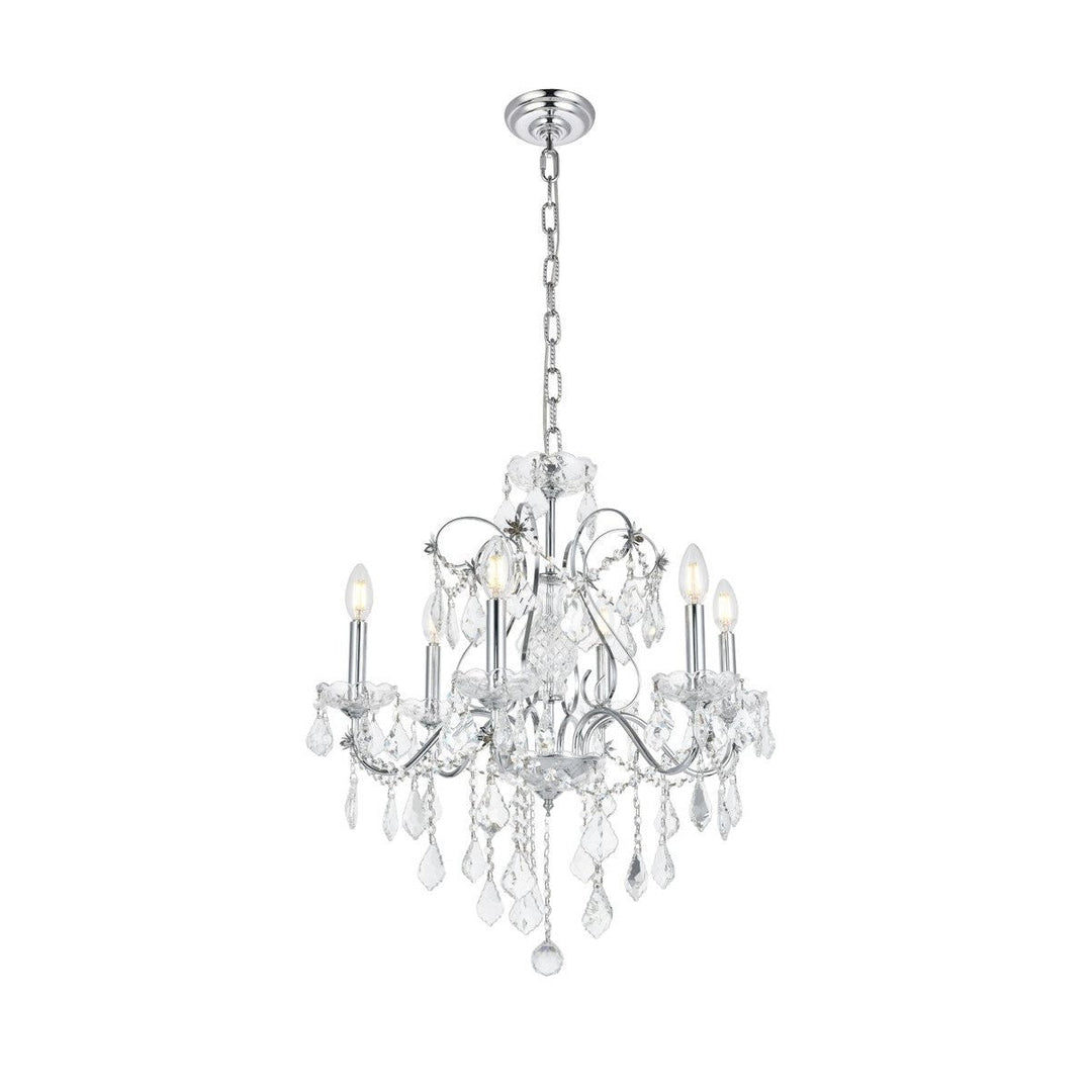 Elegant St. Francis V2015D24C/RC Chandelier Light - Chrome