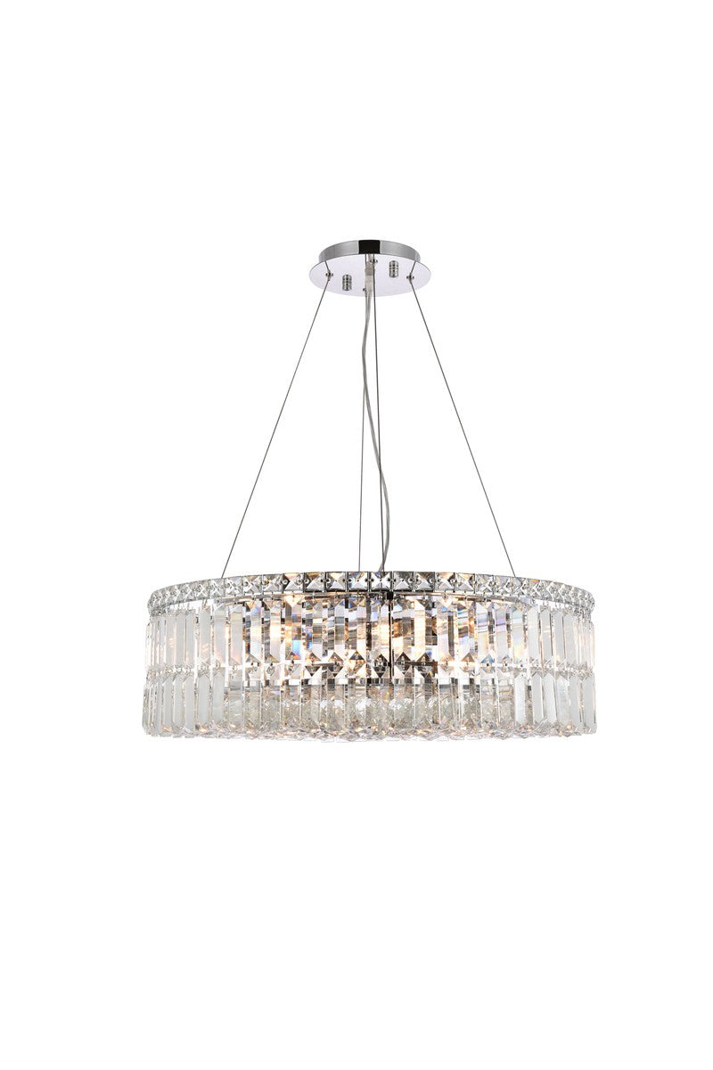 Elegant Maxime V2030D24C/RC Chandelier Light - Chrome