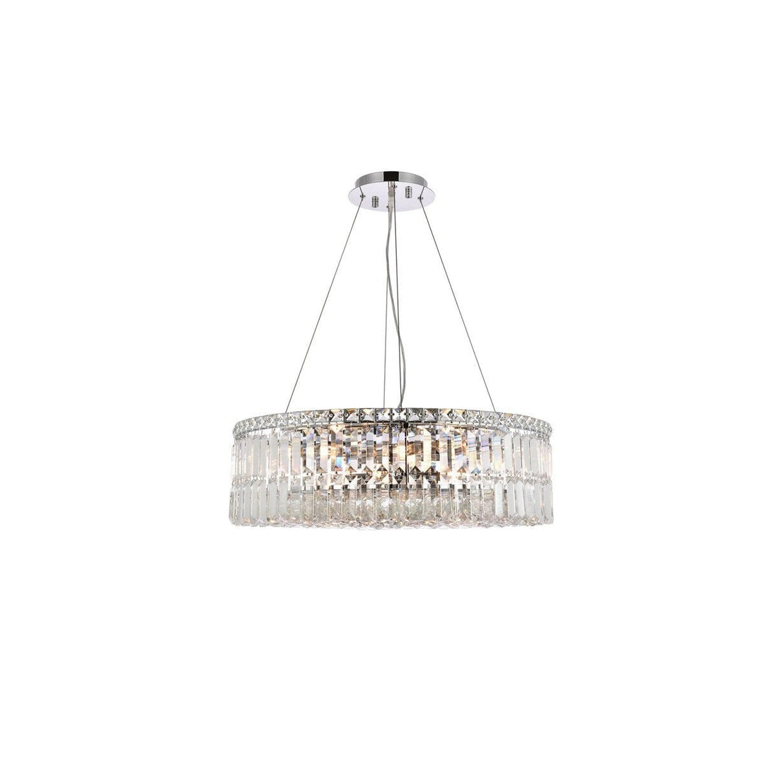 Elegant Maxime V2030D24C/RC Chandelier Light - Chrome