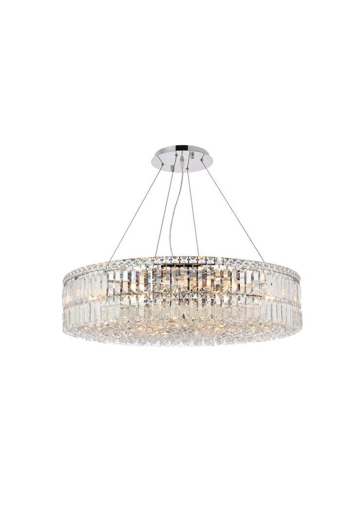 Elegant Maxime V2030D32C/RC Chandelier Light - Chrome