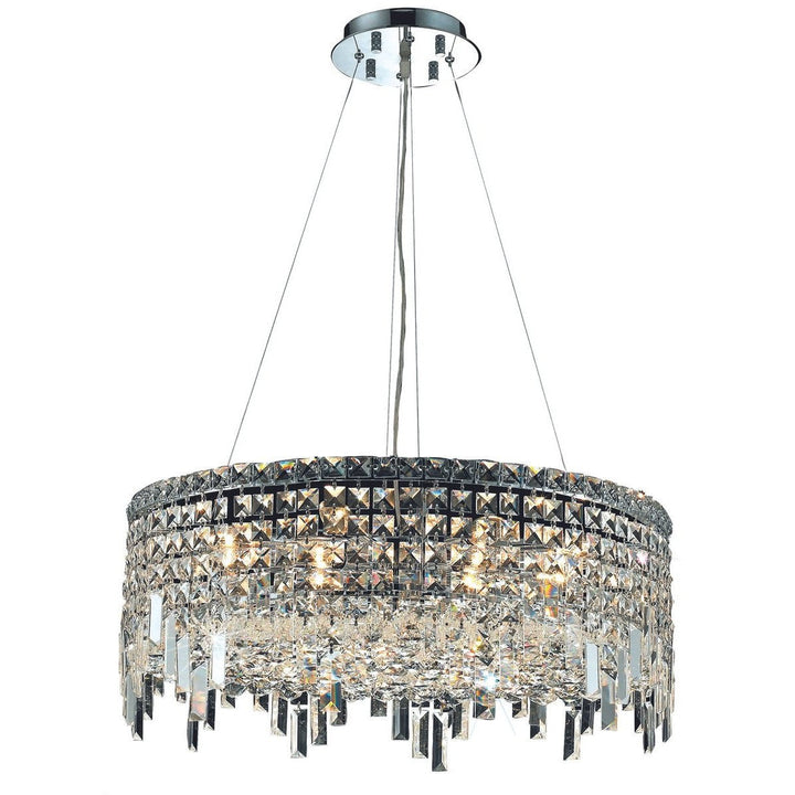 Elegant Maxime V2031D24C/RC Chandelier Light - Chrome