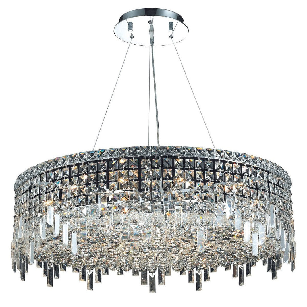 Elegant Maxime V2031D32C/RC Chandelier Light - Chrome