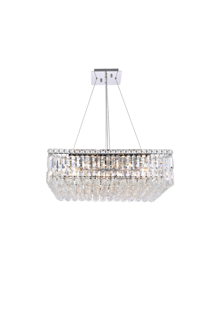 Elegant Maxime V2032D24C/RC Chandelier Light - Chrome