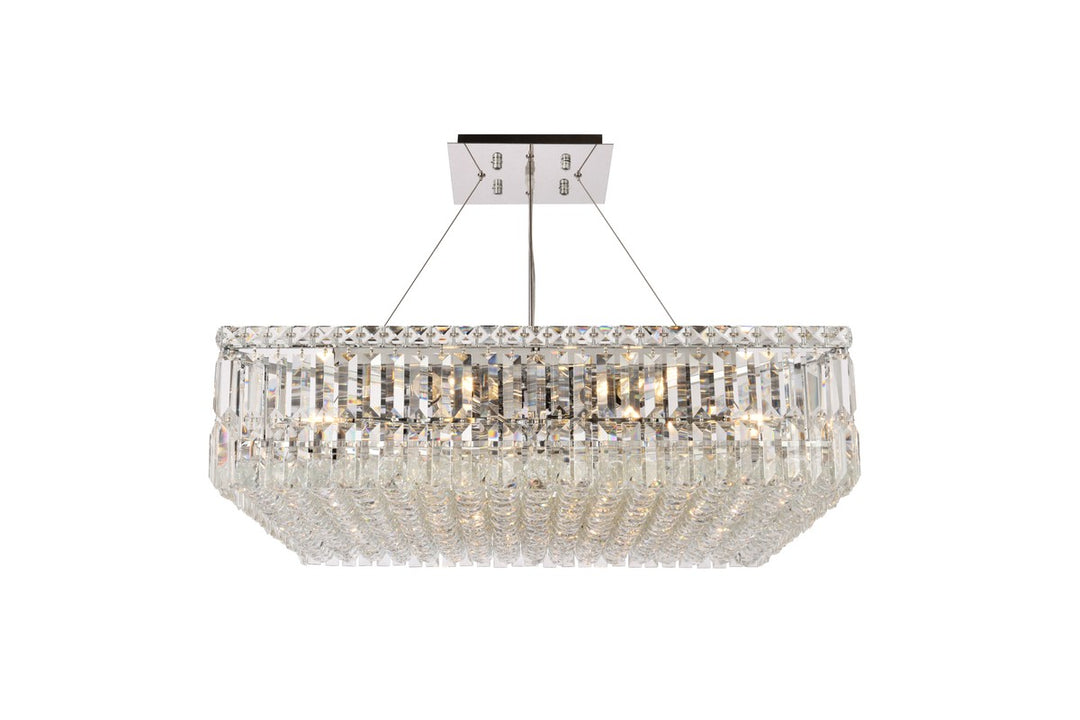 Elegant Maxime V2032D28C/RC Chandelier Light - Chrome