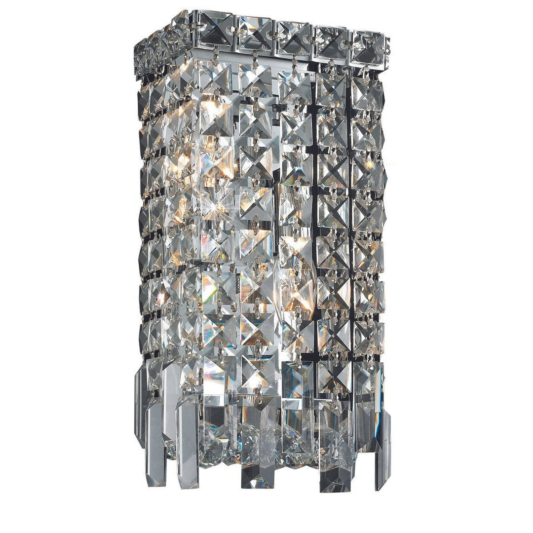 Elegant Maxime V2033W6C/RC Wall Sconce Light - Chrome