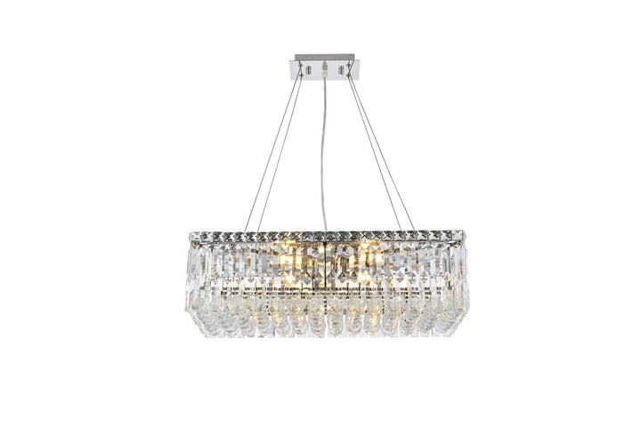 Elegant Maxime V2034D24C/RC Chandelier Light - Chrome