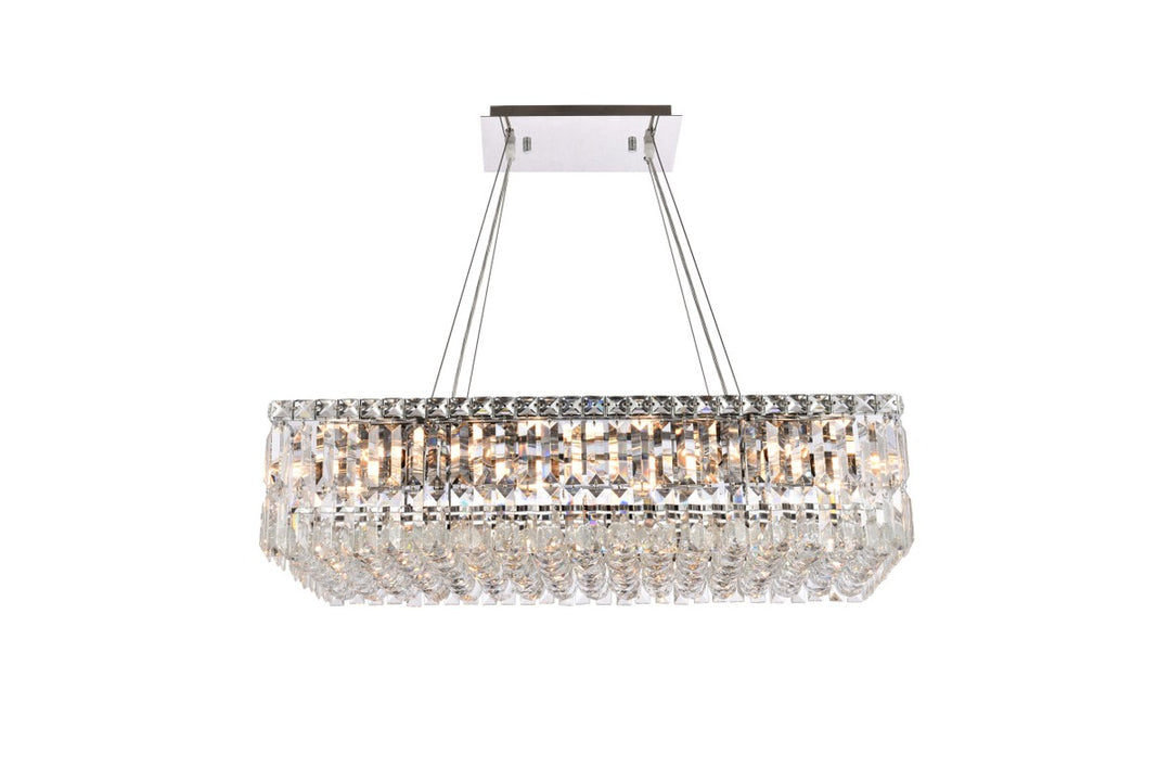 Elegant Maxime V2034D28C/RC Chandelier Light - Chrome