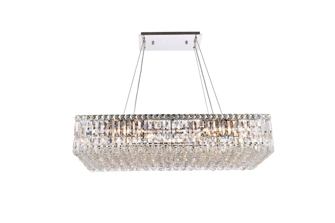 Elegant Maxime V2034D36C/RC Chandelier Light - Chrome