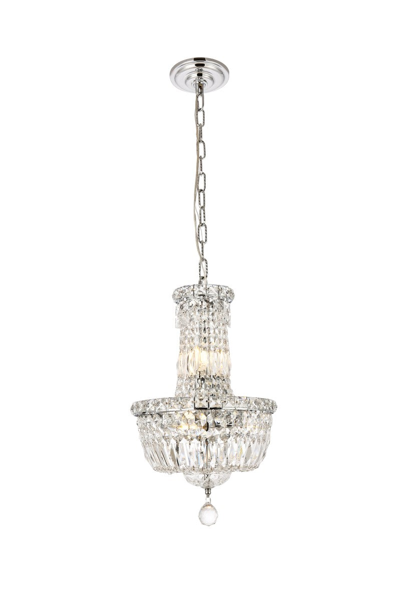 Elegant Tranquil V2528D12C/RC Chandelier Light - Chrome