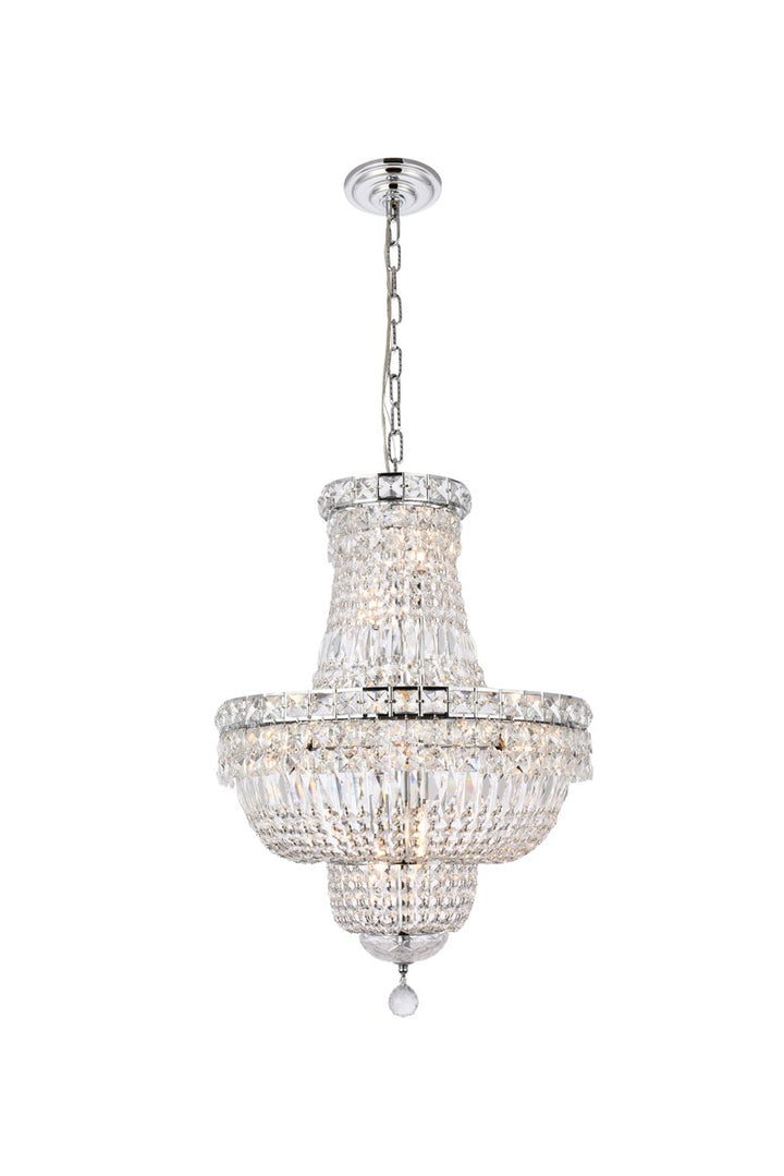 Elegant Tranquil V2528D18C/RC Chandelier Light - Chrome