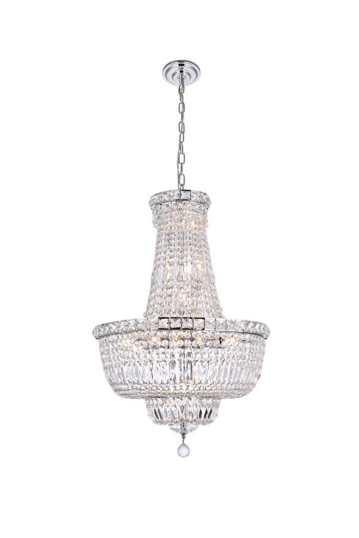 Elegant Tranquil V2528D22C/RC Chandelier Light - Chrome