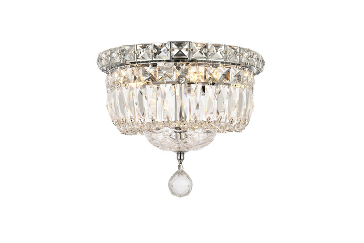 Elegant Tranquil V2528F10C/RC Ceiling Light - Chrome