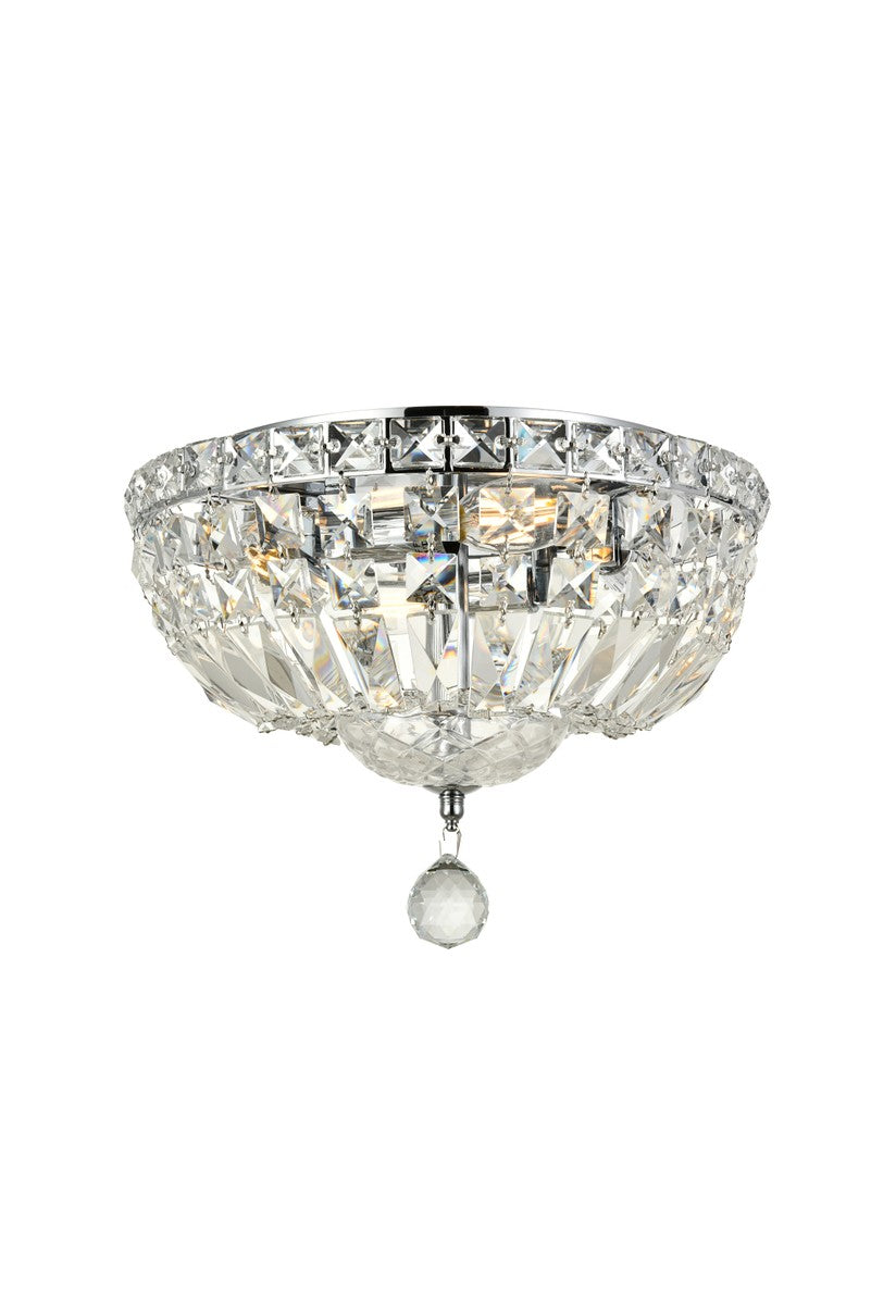 Elegant Tranquil V2528F12C/RC Ceiling Light - Chrome