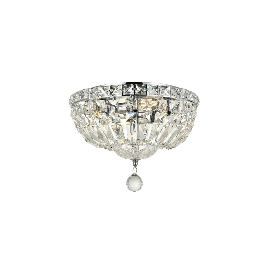 Elegant Tranquil V2528F12C/RC Ceiling Light - Chrome