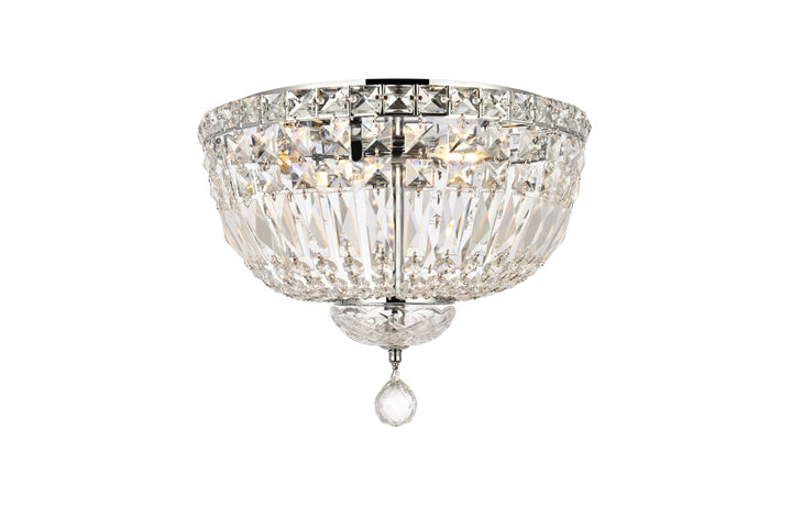 Elegant Tranquil V2528F14C/RC Ceiling Light - Chrome