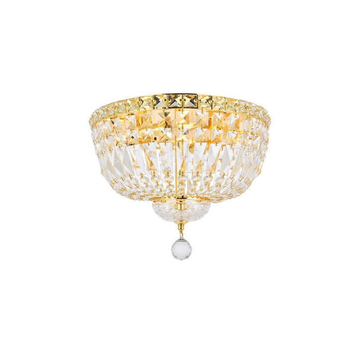 Elegant Tranquil V2528F14G/RC Ceiling Light - Gold