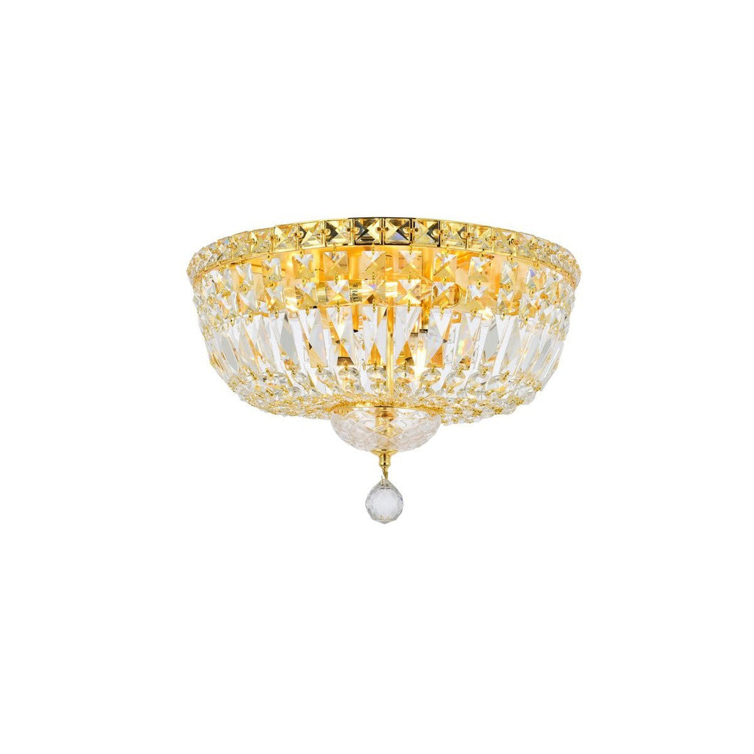 Elegant Tranquil V2528F16G/RC Ceiling Light - Gold