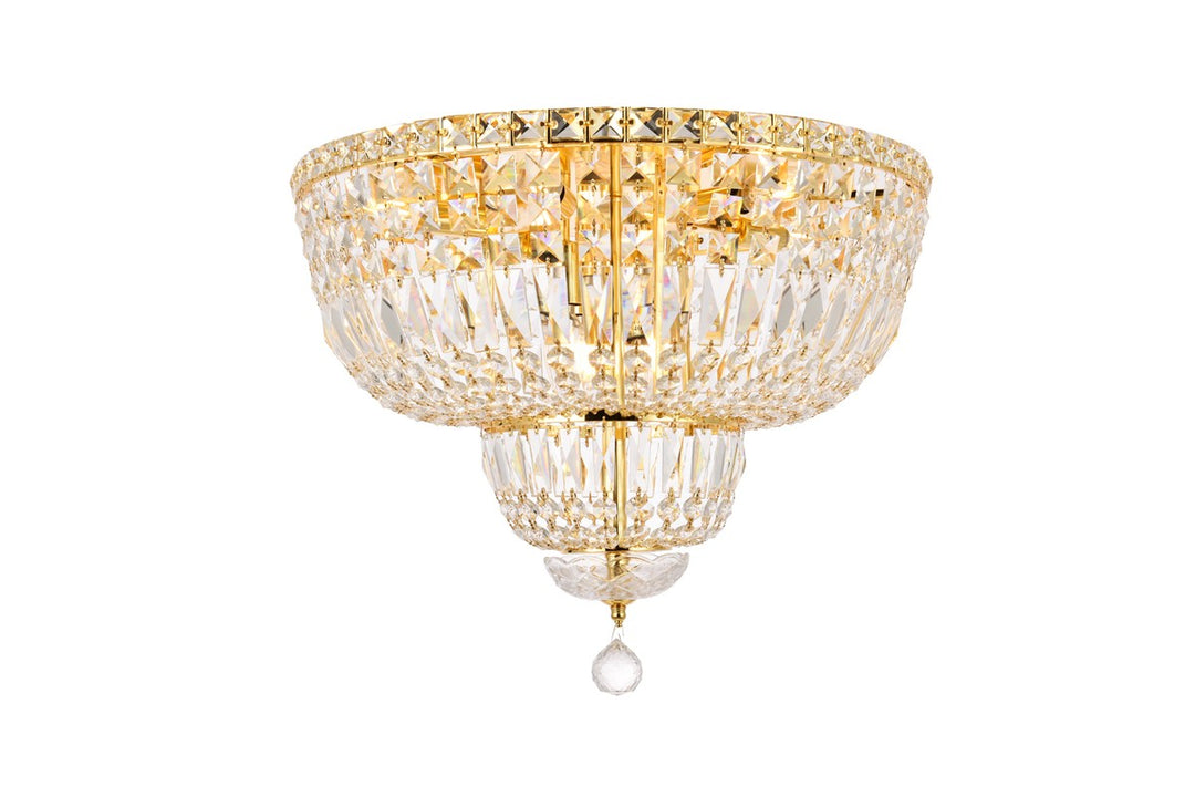 Elegant Tranquil V2528F20G/RC Ceiling Light - Gold