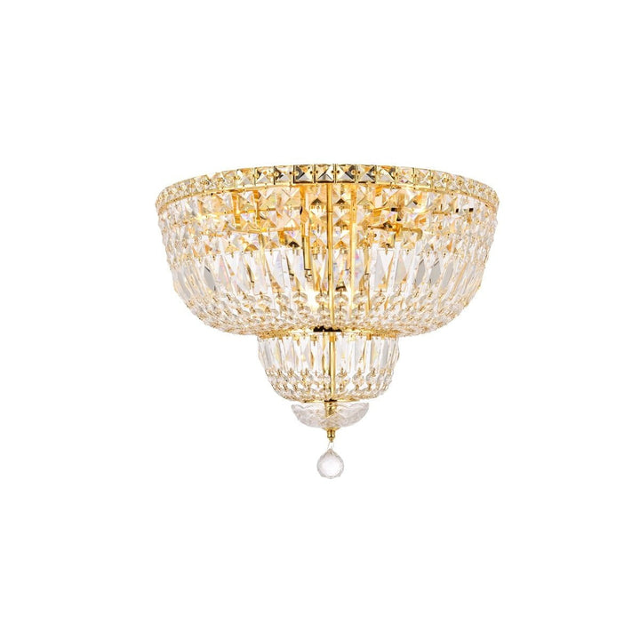 Elegant Tranquil V2528F20G/RC Ceiling Light - Gold