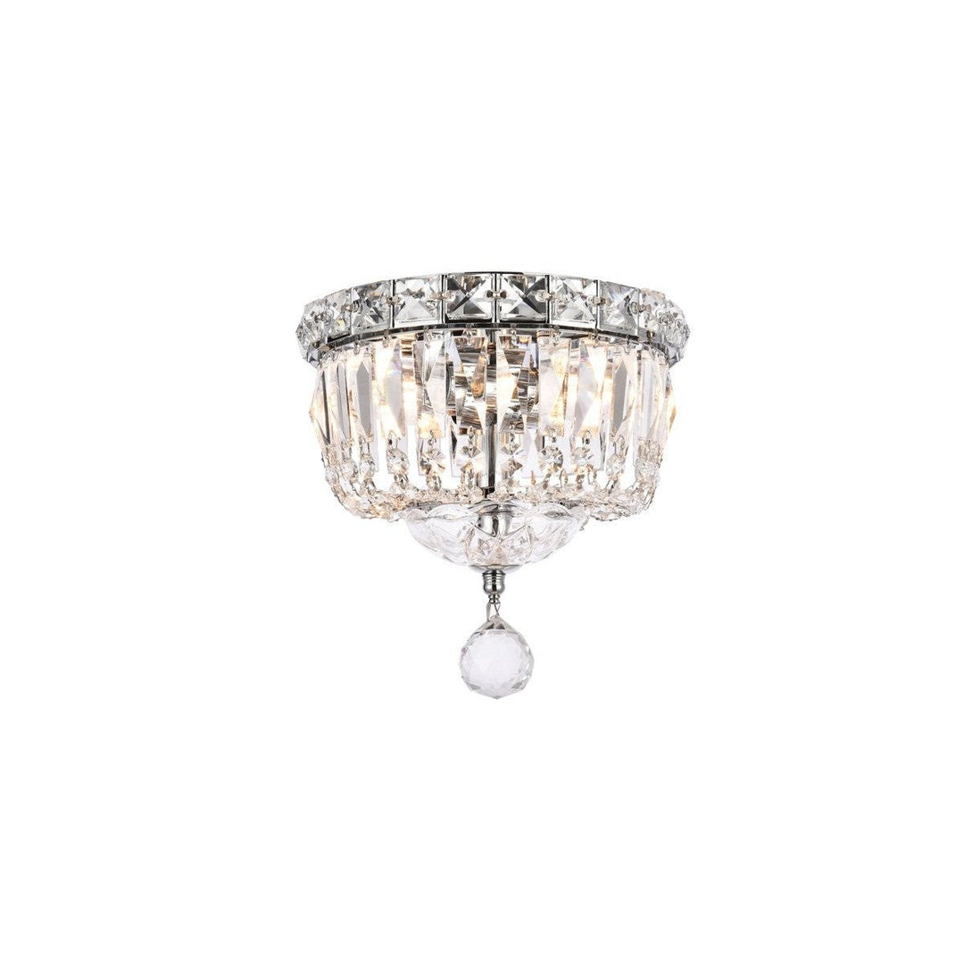 Elegant Tranquil V2528F8C/RC Ceiling Light - Chrome