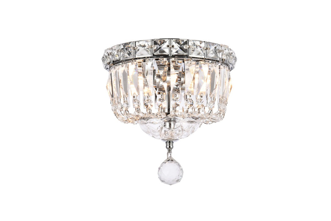 Elegant Tranquil V2528F8C/RC Ceiling Light - Chrome