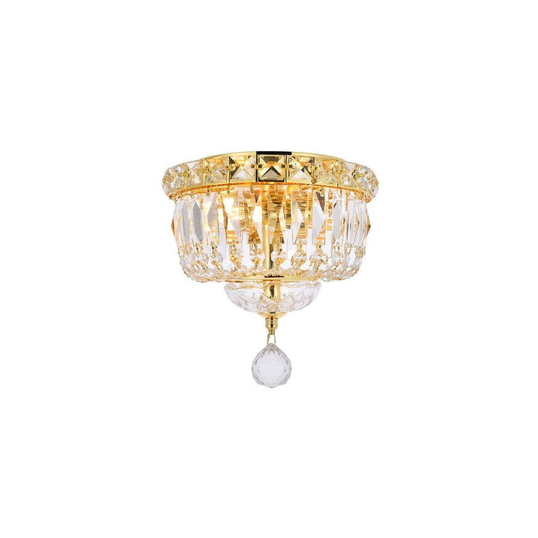 Elegant Tranquil V2528F8G/RC Ceiling Light - Gold