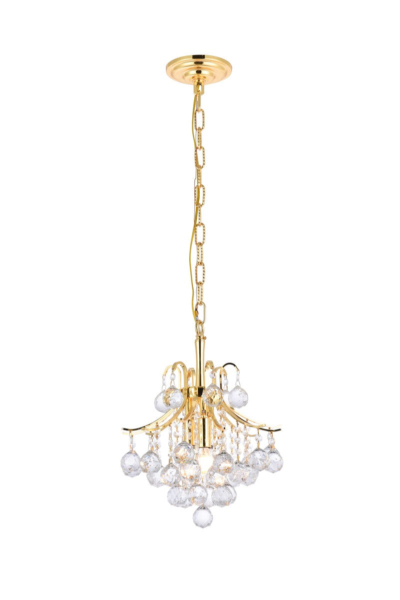 Elegant Toureg V8000D12G/RC Pendant Light - Gold