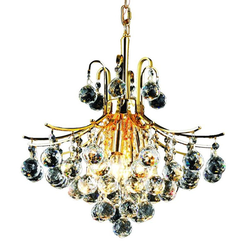 Elegant Toureg V8000D16G/RC Pendant Light - Gold