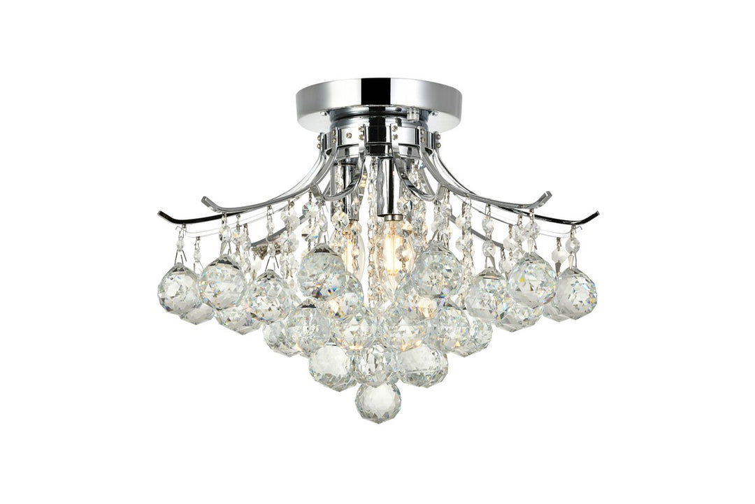 Elegant Toureg V8000F16C/RC Ceiling Light - Chrome