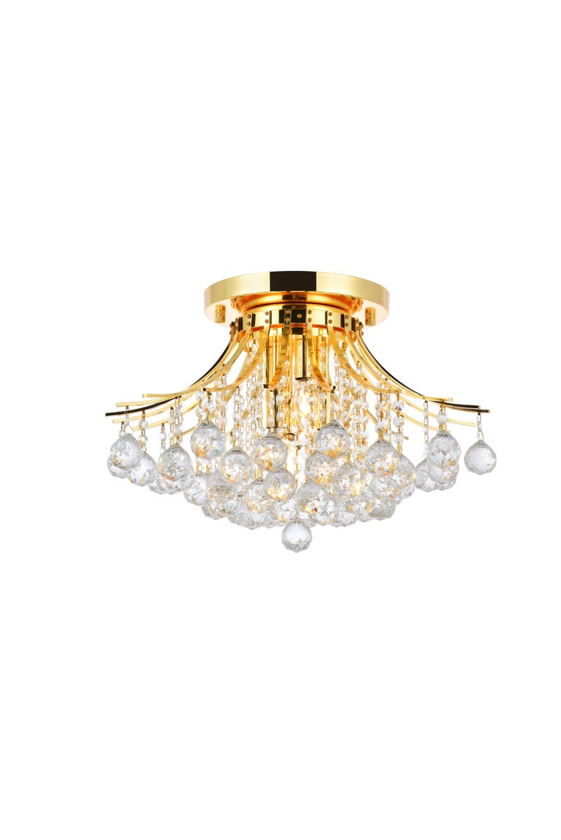 Elegant Toureg V8000F19G/RC Ceiling Light - Gold