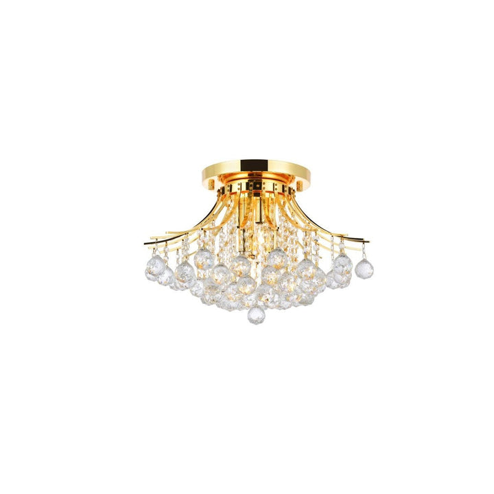 Elegant Toureg V8000F19G/RC Ceiling Light - Gold