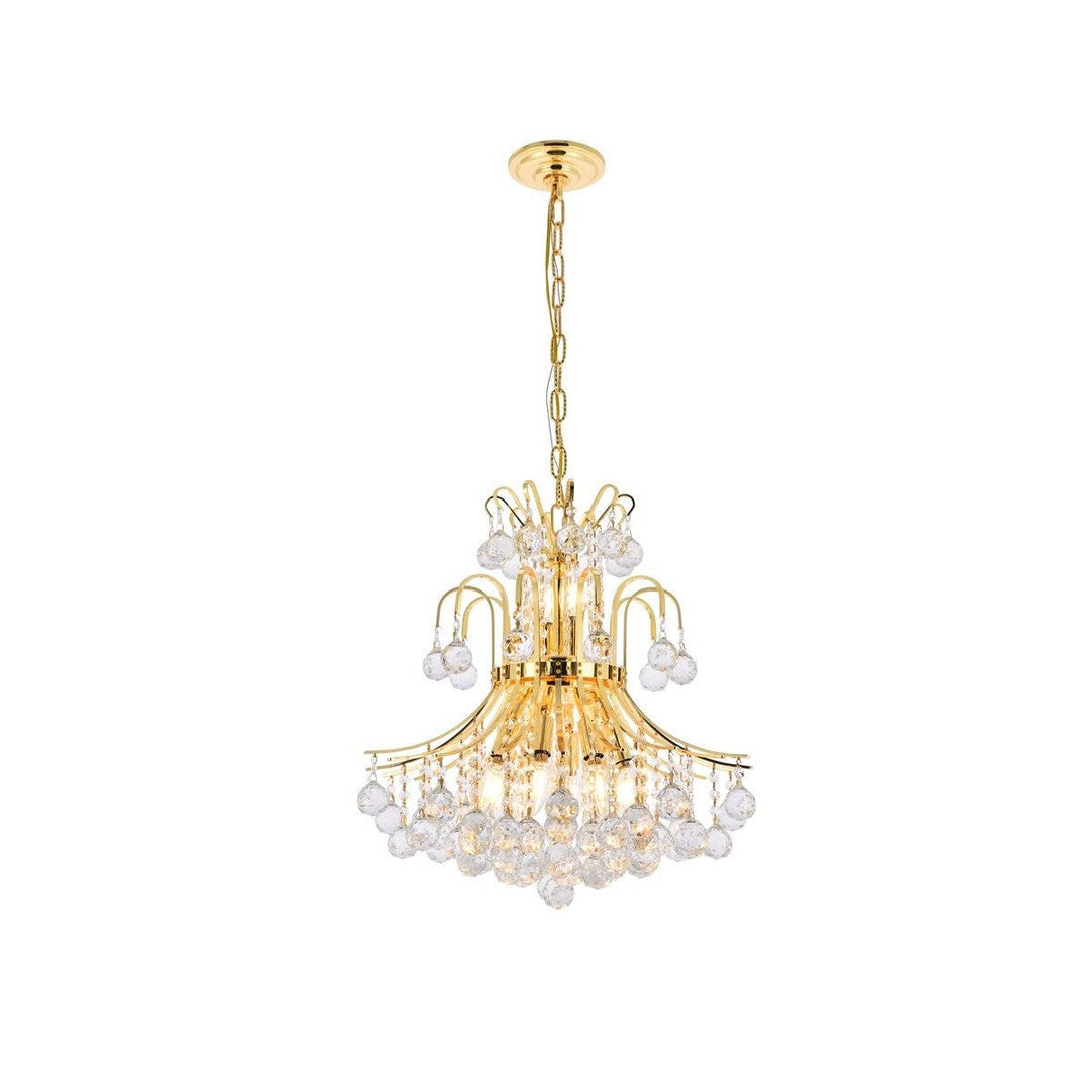 Elegant Toureg V8001D19G/RC Chandelier Light - Gold