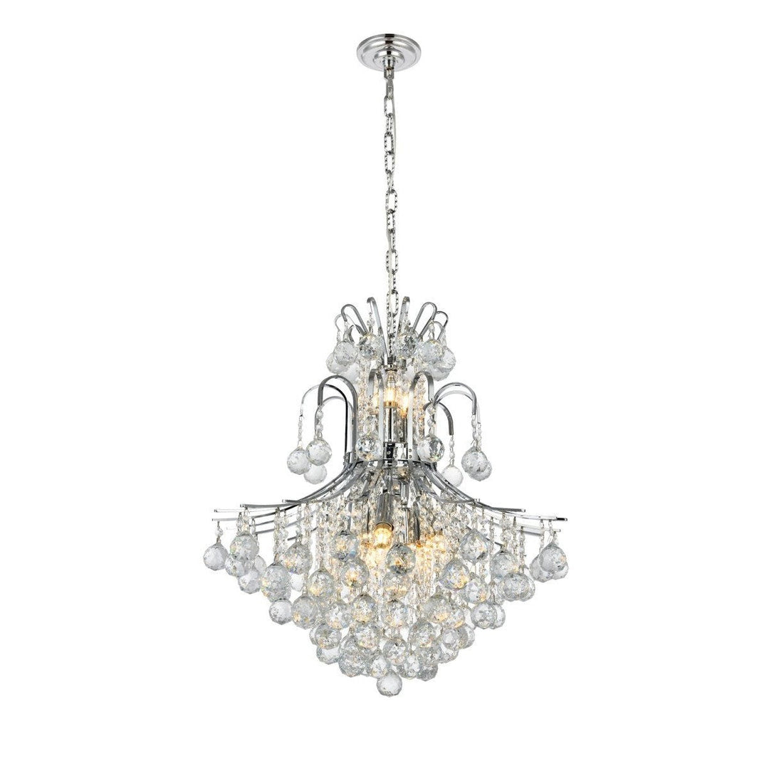 Elegant Toureg V8002D22C/RC Chandelier Light - Chrome