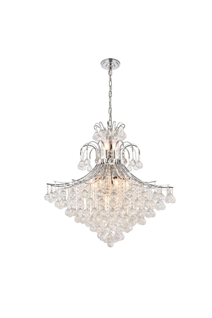 Elegant Toureg V8005G31C/RC Chandelier Light - Chrome