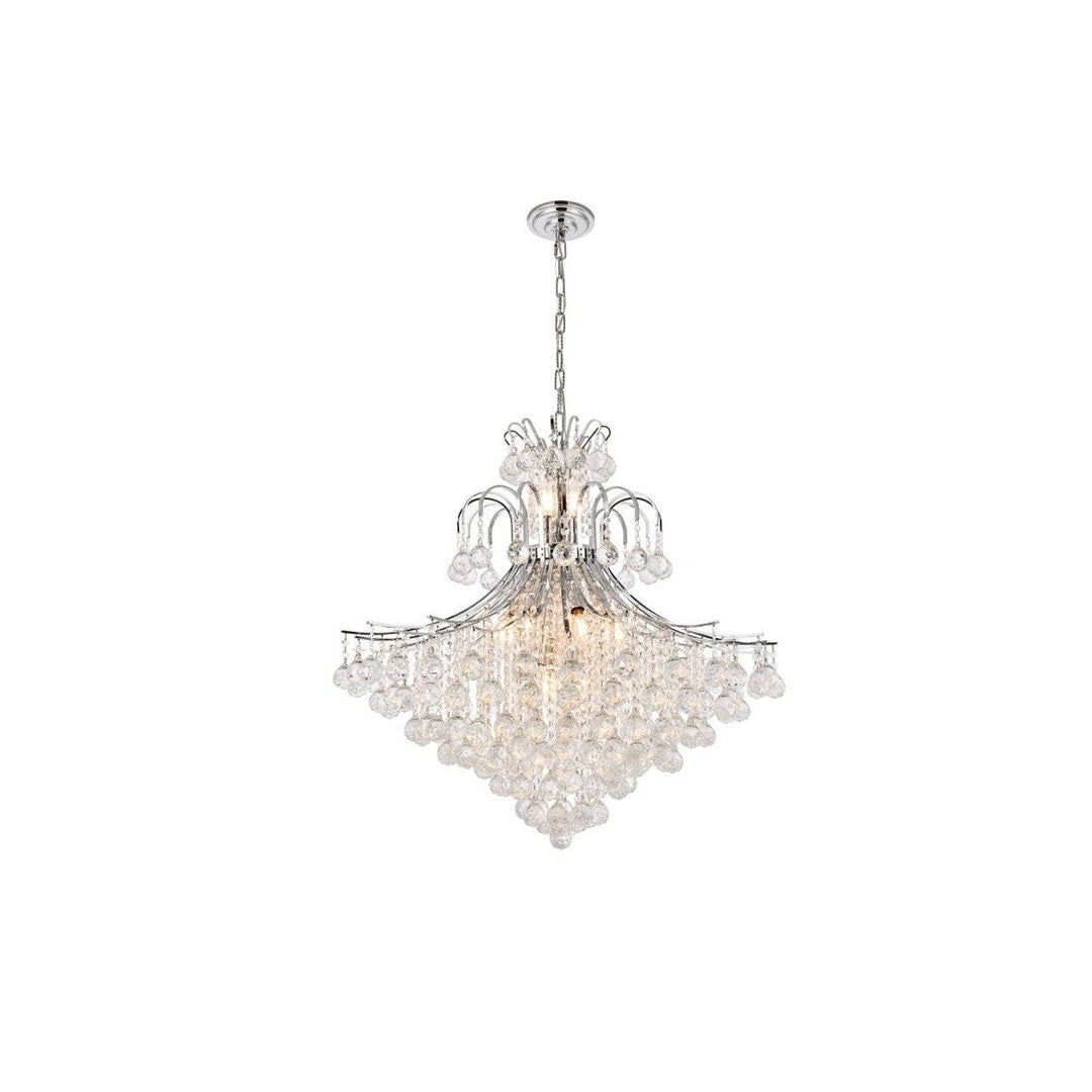 Elegant Toureg V8005G31C/RC Chandelier Light - Chrome