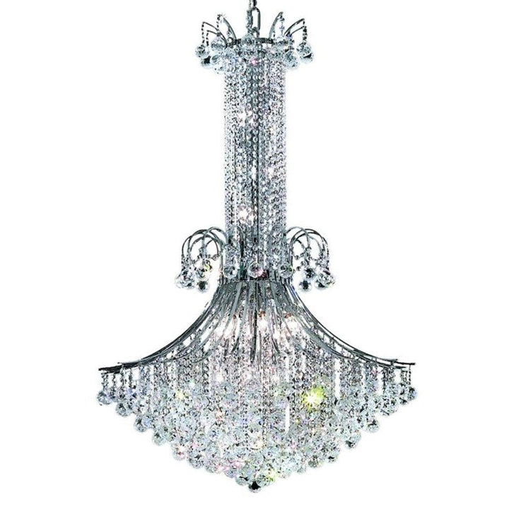 Elegant Toureg V8006G35C/RC Chandelier Light - Chrome