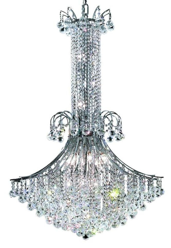 Elegant Toureg V8006G35C/RC Chandelier Light - Chrome