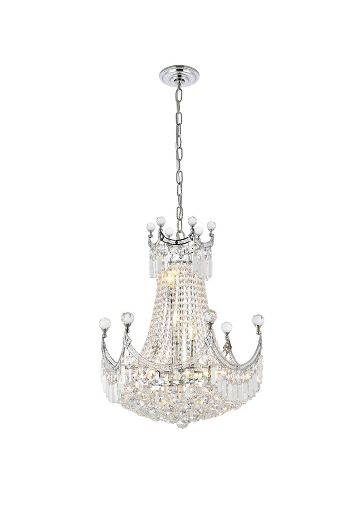 Elegant Corona V8949D20C/RC Chandelier Light - Chrome