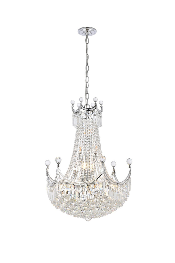 Elegant Corona V8949D24C/RC Chandelier Light - Chrome