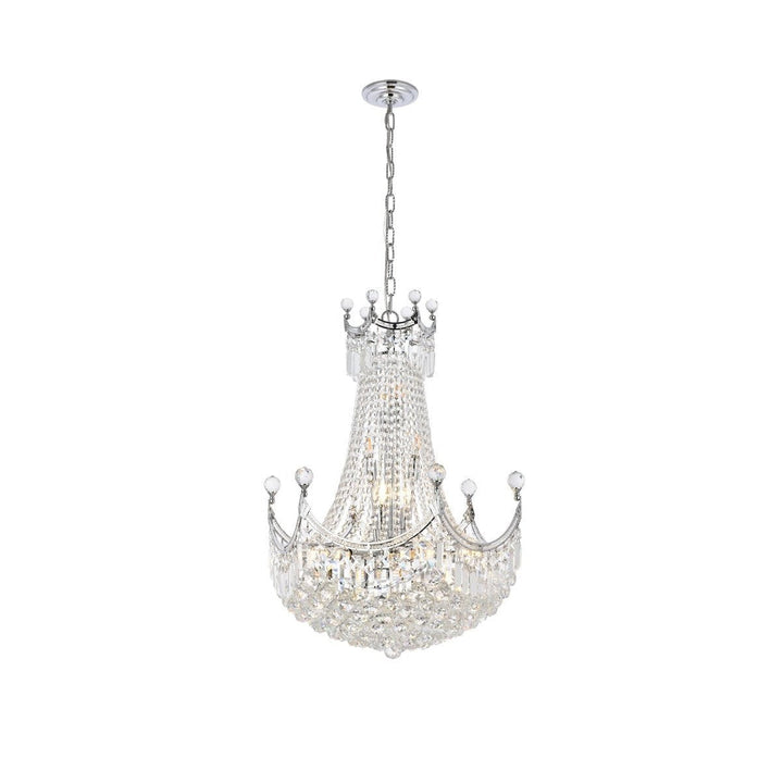 Elegant Corona V8949D24C/RC Chandelier Light - Chrome