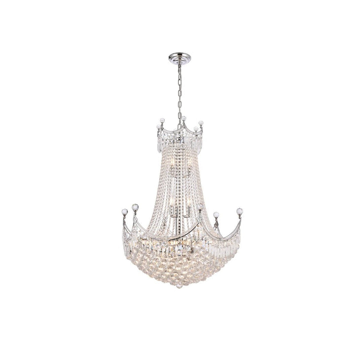 Elegant Corona V8949D30C/RC Chandelier Light - Chrome