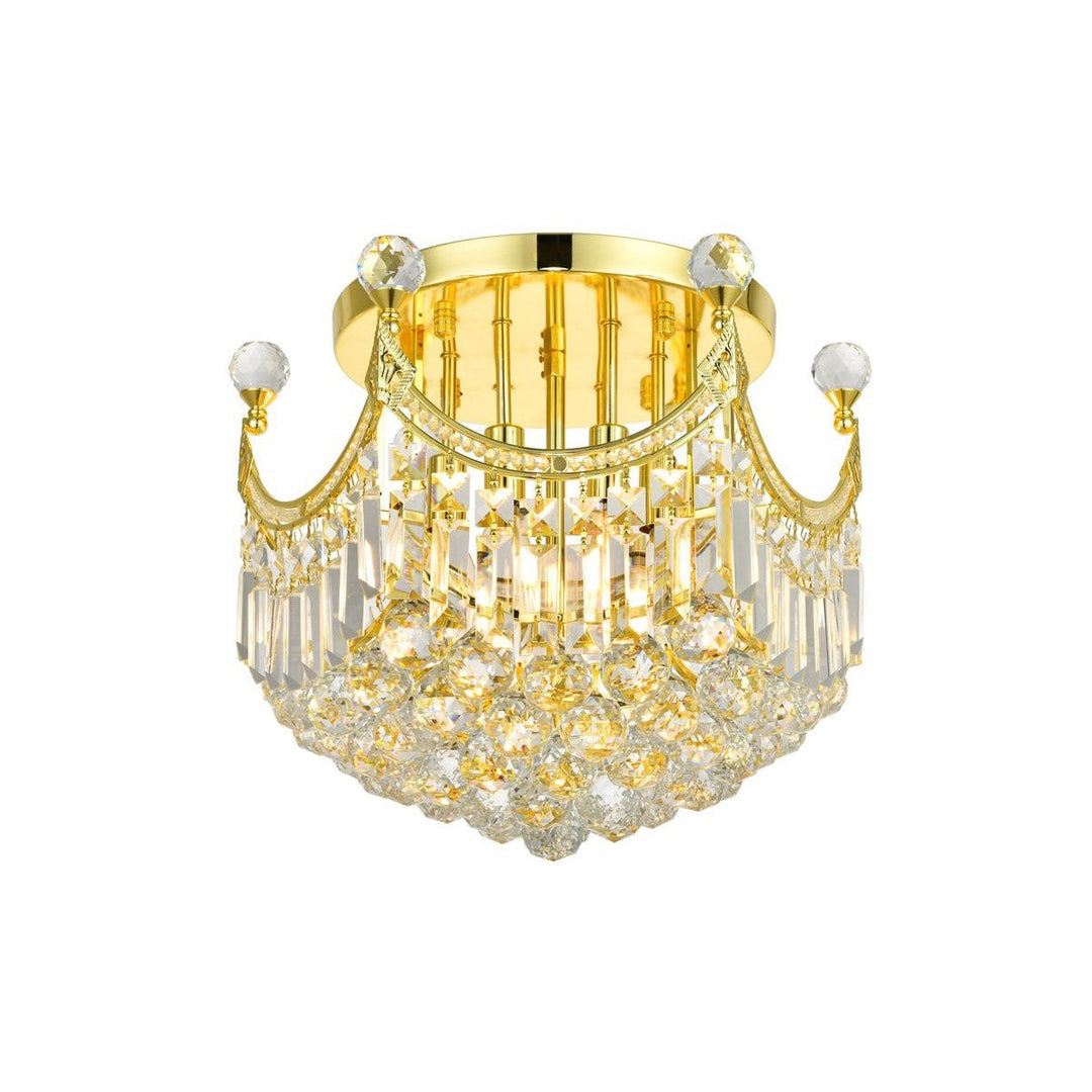 Elegant Corona V8949F16G/RC Ceiling Light - Gold