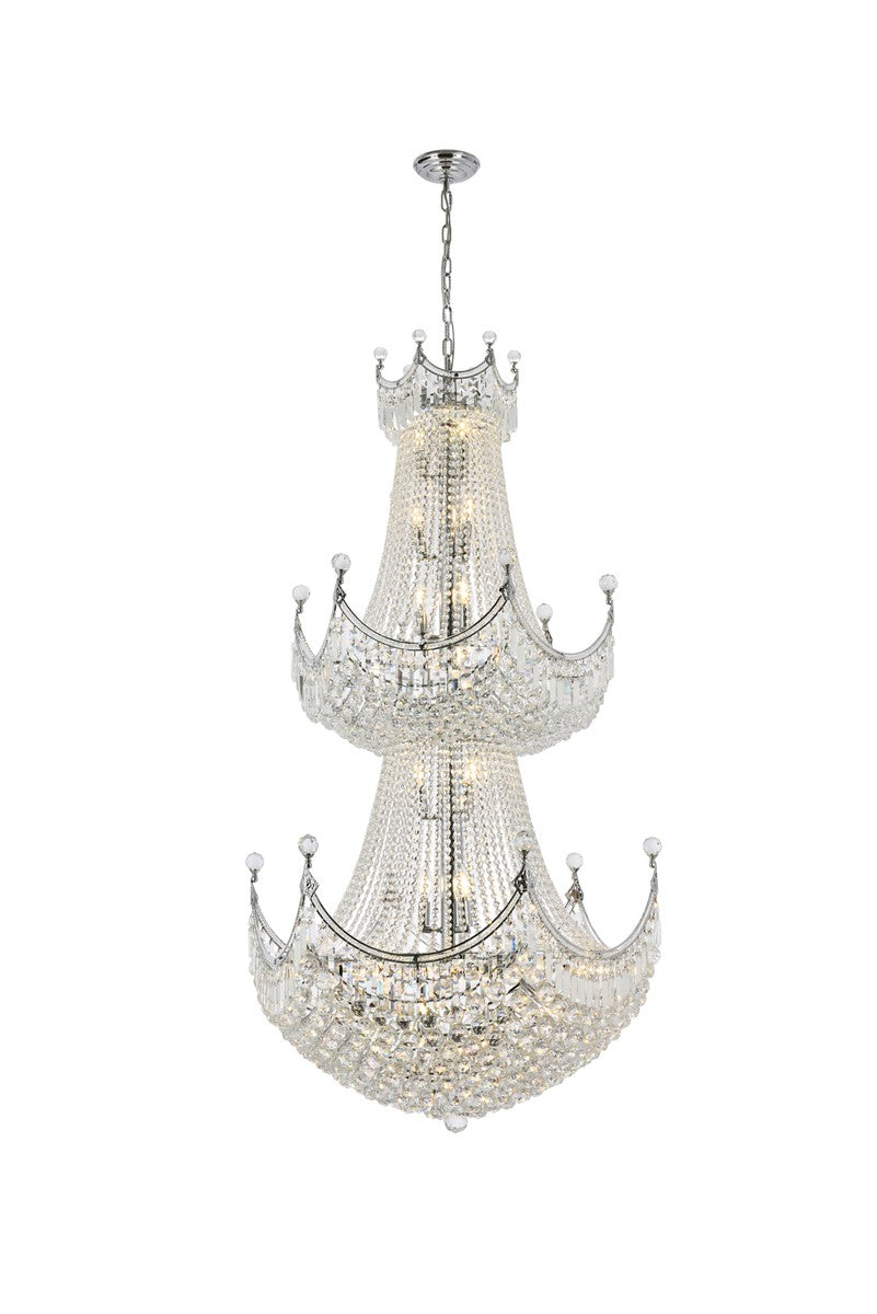 Elegant Corona V8949G36C/RC Chandelier Light - Chrome