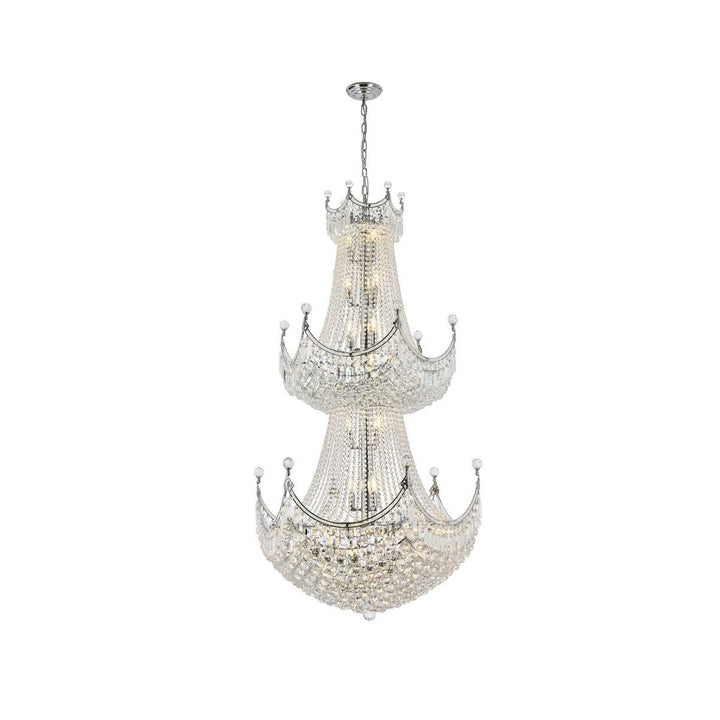 Elegant Corona V8949G36C/RC Chandelier Light - Chrome